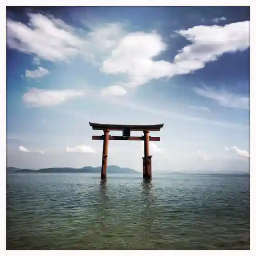 白鬚神社の鳥居