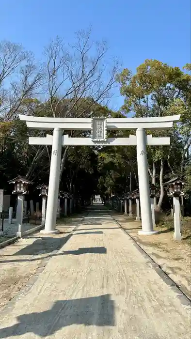 錦織神社の鳥居