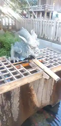 厳嶋神社の手水舎