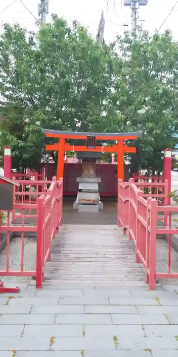 旭川銀座弁天神社の鳥居