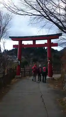 武蔵御嶽神社の鳥居