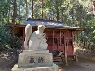 玉藻稲荷神社の狛犬