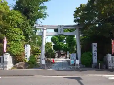 亀ケ池八幡宮の鳥居