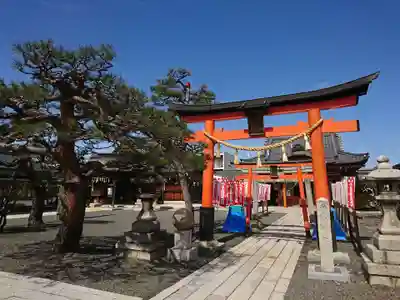 豊国神社の鳥居