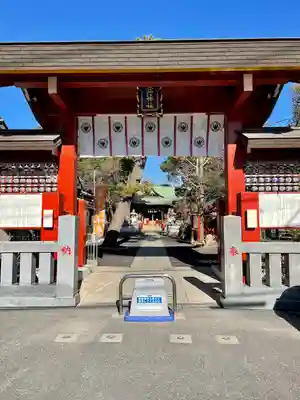 五方山熊野神社の山門・神門