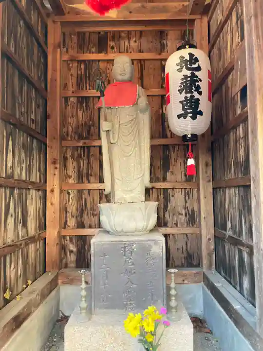 薬常寺の地蔵