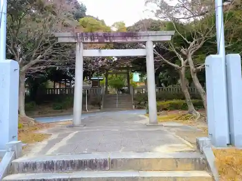 神明宮の鳥居