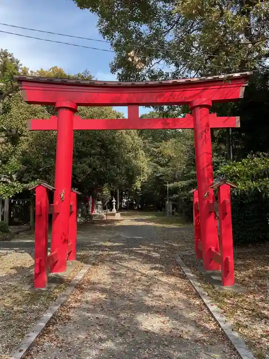 伊冨利部神社の鳥居