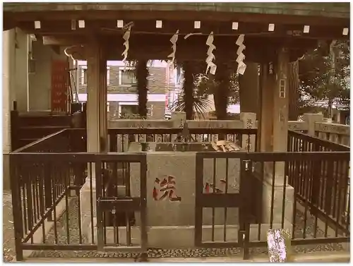 高円寺氷川神社の手水舎