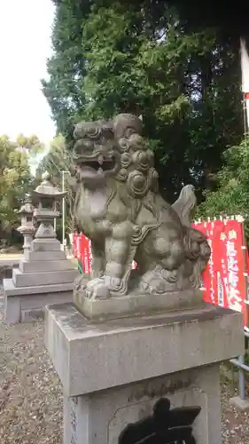 白山神社の狛犬