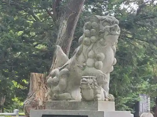 永山神社の狛犬