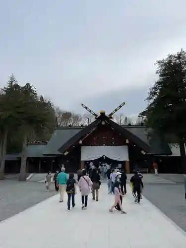 北海道神宮の本殿・本堂