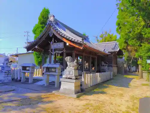 白山神社（松河戸町）の本殿・本堂