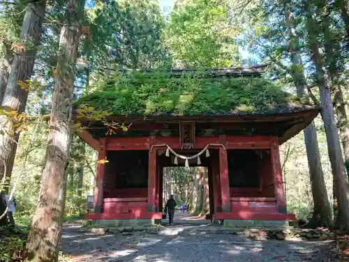 戸隠神社奥社の山門・神門