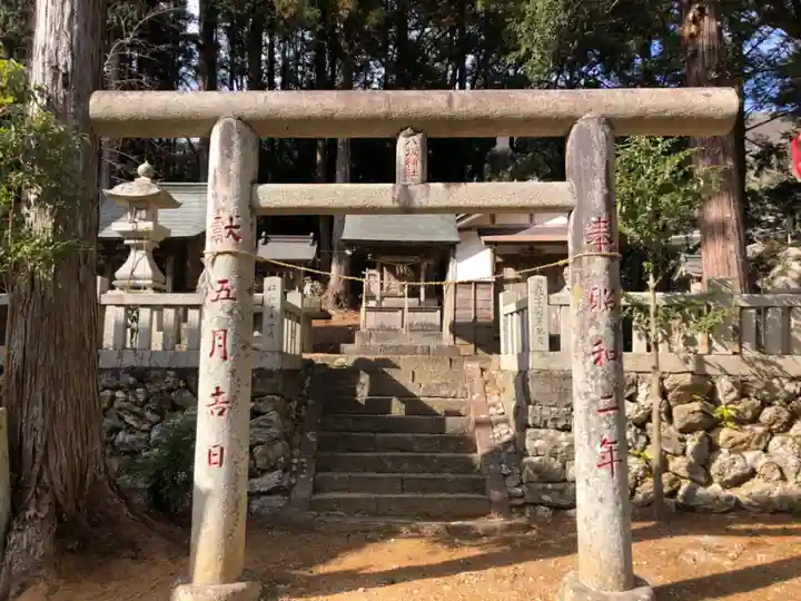 坂本八幡神社の鳥居