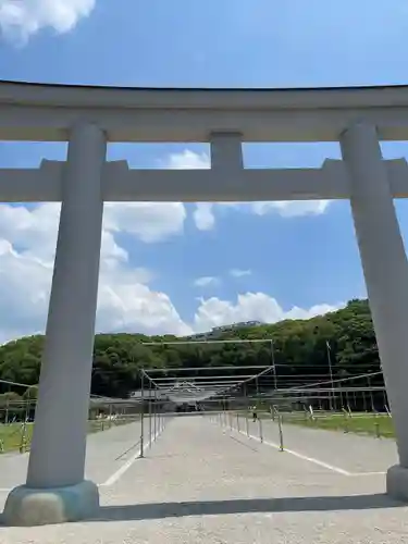 福岡縣護國神社の鳥居