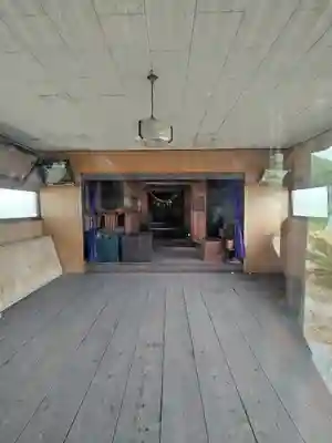 湯内神社（大熊神社）の本殿・本堂