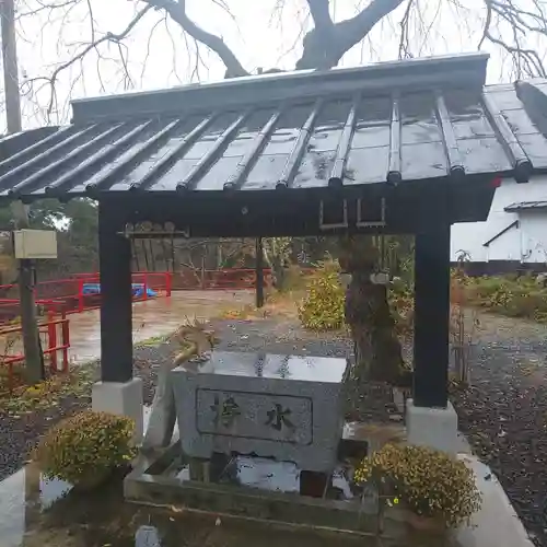 水上寺(成田山水上不動尊) の手水舎