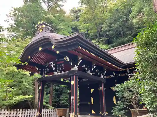 白旗神社の本殿