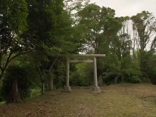 諏訪神社の鳥居