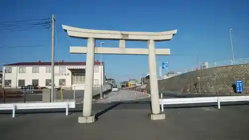 手子后神社の鳥居