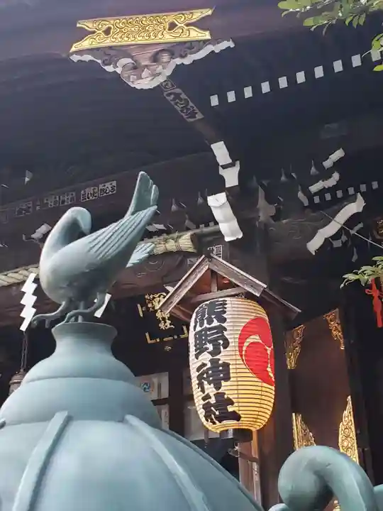 熊野神社の狛犬