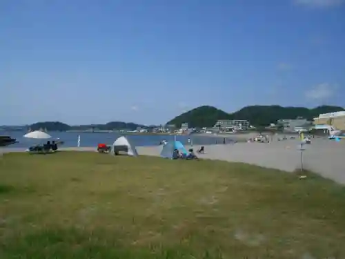 森戸大明神（森戸神社）の周辺