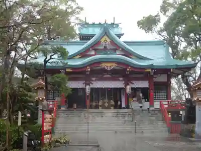 多摩川浅間神社の本殿・本堂