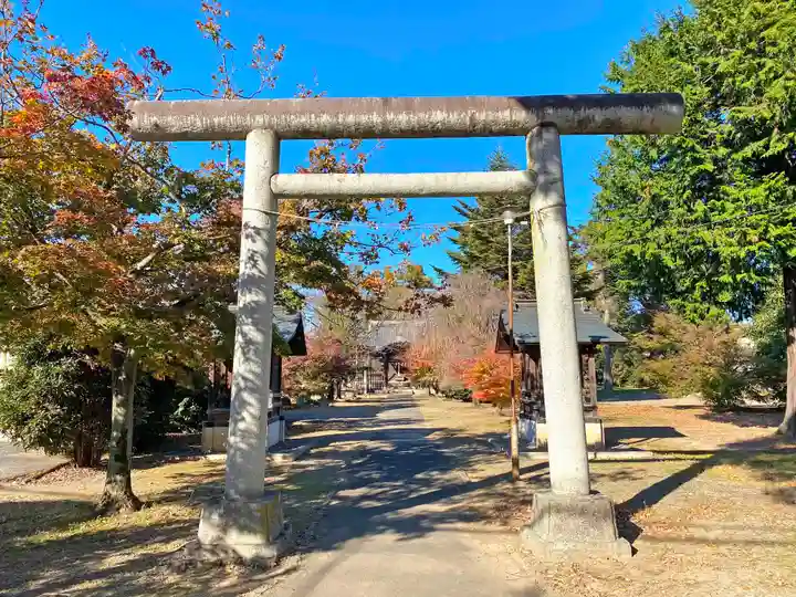 大我井神社の鳥居