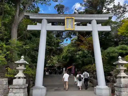 検見川神社の鳥居