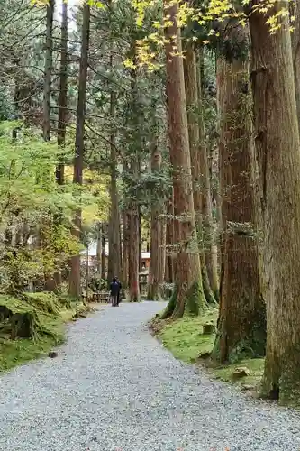 御岩神社の庭園