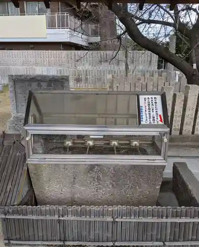 阿麻美許曽神社の手水