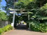 簳幹八幡宮の鳥居