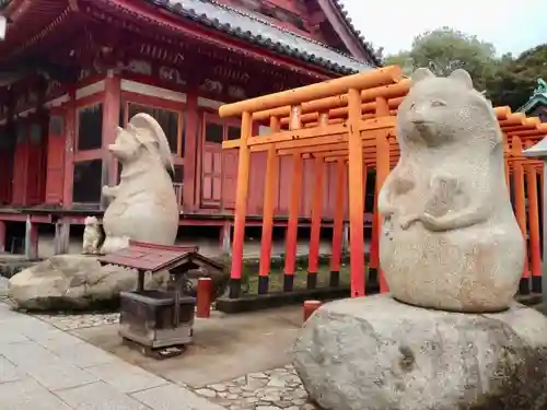 屋島寺の狛犬