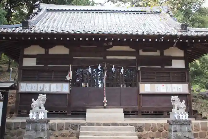 物部神社(石和町松本)の本殿・本堂