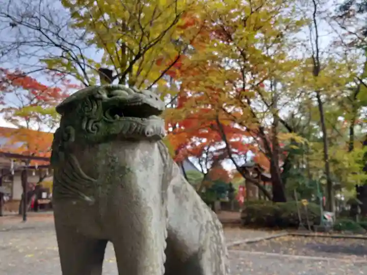 日高神社の狛犬