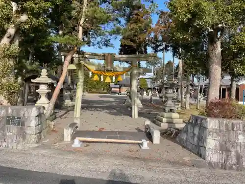 高木神社の鳥居