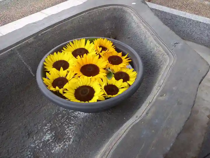 鹿島台神社の手水舎