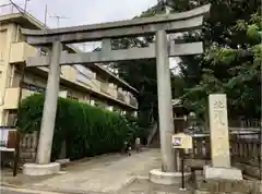 北澤八幡神社の鳥居