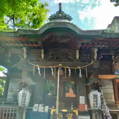小野照崎神社の本殿・本堂