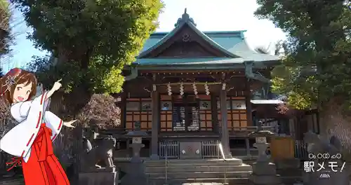 西向天神社の本殿・本堂