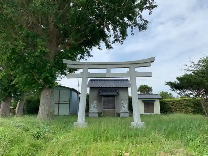 本織神社の鳥居