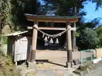 囲天満宮の鳥居