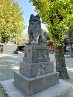 牛嶋神社の狛犬