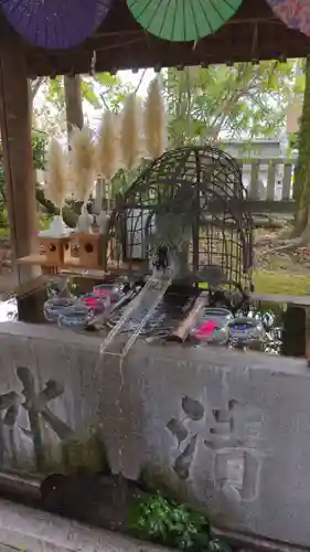 若宮神明社の手水舎