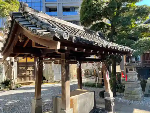 廣尾稲荷神社の手水舎