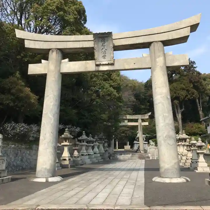 遠石八幡宮の鳥居