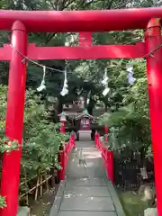 世田谷八幡宮の鳥居