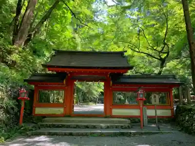 貴船神社奥宮の山門・神門
