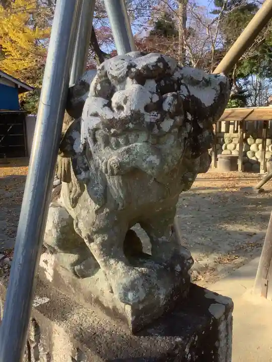 星大明社の狛犬